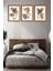 No 77 Decor 3 Parça Bohem Tarzı Sanatsal Ahşap Çerçeve Görünümlü Tablo Seti 3
