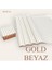Ambalaj Kağıdı Paketleme Kağıdı Çeyiz Paketleme Kağıdı Ambalaj Kağıt 50X70 cm 10 Adet Gold-Beyaz Hediye Paketi 1