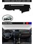 Toyota Land Cruiser 2002-2009 Model Için Torpido Koruma Halısı Siyah Renk Siyah Kenar 1