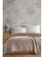 Çift Kişilik Pike Takımı %100 Geri Dönüştürülmüş Pamuk Bej Düz Desen 200x230 cm Tek Parça 2