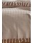 Çift Kişilik Pike Takımı %100 Geri Dönüştürülmüş Pamuk Bej Düz Desen 200x230 cm Tek Parça 3