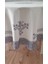 Lale Desen Baskılı 150 cm Yuvarlak Polyester Kumaş Masa Örtüsü 2