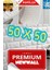 50X50 cm 0,27 M² Silinebilir Kendinden Yapışkanlı Duvar Kağıdı Esnek Köpük Panel 3D Tuğla Desen 1