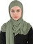 Hijablı Şifon Şal - St 100 Haki 2