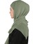 Hijablı Şifon Şal - St 100 Haki 4