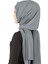 Boneli Şifon Şal - St 136 Antrasit 4