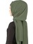 Boneli Şifon Şal - St 136 Haki 4