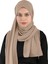 Sandy Pratik Şifon Şal - St 120 Açık Vizon 1