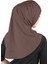Micro Scarfs Hijab - St 208 Açık Kahve 3