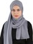 Sandy Pratik Şifon Şal - St 120 Koyu Gri 1