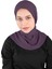 Krep Fular Şal - St 235 Mürdüm 1