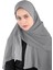 Sandy Bant Şifon Şal - St 600 Koyu Gri 1