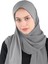 Sandy Bant Şifon Şal - St 600 Koyu Gri 2