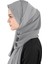 Sandy Bant Şifon Şal - St 600 Koyu Gri 4
