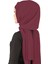 Boneli Şifon Şal - St 136 Bordo 4