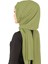 Boneli Şifon Şal - St 136 Kına Yeşili 4