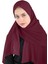 Sandy Bant Şifon Şal - St 600 Bordo 1