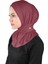 Viskon Fular Çapraz Şal - St 329 Bordo 2