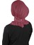 Viskon Fular Çapraz Şal - St 329 Bordo 3