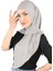 Micro Scarfs Hijab - St 208 Açık Gri 2