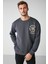 Confused Regular Relaxed Antrasit Sweatshirt 3