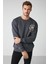 Confused Regular Relaxed Antrasit Sweatshirt 4