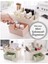 Mini Çekmeceli Kozmetik Düzenleyici Organizer Dayanıklı Plastik 11x22x10.5 cm Yeşil Krem Pembe 1
