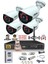 4 Kameralı 5MP 1080P Full HD Güvenlik Sistemi – IP66 Su Geçirmez, Gece Görüşlü, Telefon Uygulaması ile İzleme, H.265 5in1 Kayıt 1
