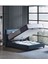 Bedding Power Up Motorlu Baza Başlık Set 160x200 cm - Lacivert (Ceviz Ayak) 3