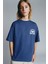 Beach Vıbes Surf Club Yazılı Ters S Tasarım Baskılı Lacivert Çocuk T-Shirt 1