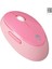 Byars-Mouse Seti Pembe Round KM-6282 Renkli Daktilo Yuvarlak Tuşlu Pembe Kablosuz Q Multimedia Byarsbilişim 3