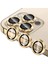 Byars-Kamera Lens Koruyucu Kırılmaz Metal Çerçeveli Kamera Lens Koruma Altın-Gold Apple iphone 13 Pro iphone 13 Pro Max ile Uyumlu Ürün Byarsbilişim 1