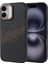 iPhone 16 Plus Kılıf Karbon Fiber Dizaynlı Magsafeli Vave Kapak Gold 1