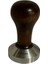 Kahve Tamperi -Siyah Ahşap Sap - Düz Tabanlı -Espresso Tamperi - Kahve Düzleştirici - Çap: 58 mm 7