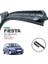 Fiesta Fusion Ecosport Ranger 2002 Silecek Süpürgesi Ön Takım (Takım) (Oem No:2S6J S17528 Aa) 1