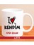 Kişiye Özel I Love Kendim Kupa Bardak 80042 1