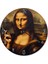 Sigara Içen Mona Lisa Şekilli Duvar Saati 1
