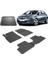Opel Asta J Sedan 2009-2019 4.5D Sahler Paspas ve Rizline 3D Bagaj Havuzu Siyah 1