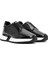 Erkek Siyah Kroko Desenli Deri Sneaker 24WFD641214 3