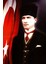 Atatürk Posteri 70X105 cm 1. Kalite Raşel Kumaş 3
