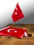 Tekli Masa Bayrağı Set - Türkiye 1