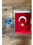 Tekli Masa Bayrağı Set - Türkiye 4