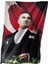 Atatürk Posteri 400X600 cm 1. Kalite Raşel Kumaş 3