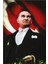 Atatürk Posteri 100X150 cm 1. Kalite Raşel Kumaş 2