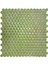 Mutfak Tezgah Arası, Banyo, Havuz, Sauna, Spa ve Yaşam Alanlarının Tüm Yüzeyleri Için Ø22 mm Mint Yeşili, 31,5x31,5 cm Fileli Cam Mozaik. ( 5 File Karo = 0,5 M2 Fiyatıdır ) 1