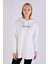 9158M Yazı Detay Tunik Beyaz 1