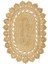 Cool Halı Stew CA-109 Natural Oval Jüt Halı El Dokuma Hasır Halı Dekoratif Jüt Örgü Halı Vintage Jüt Kilim 1
