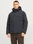 Jack Jones Erkek Softshell Su Geçirmez Kapüşonlu Mont Ceket 12259457 1