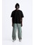 We Love Play Basket Yazılı Basket Tasarım Baskılı Oversize Siyah Erkek T-Shirt 3
