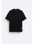 We Love Play Basket Yazılı Basket Tasarım Baskılı Oversize Siyah Erkek T-Shirt 4
